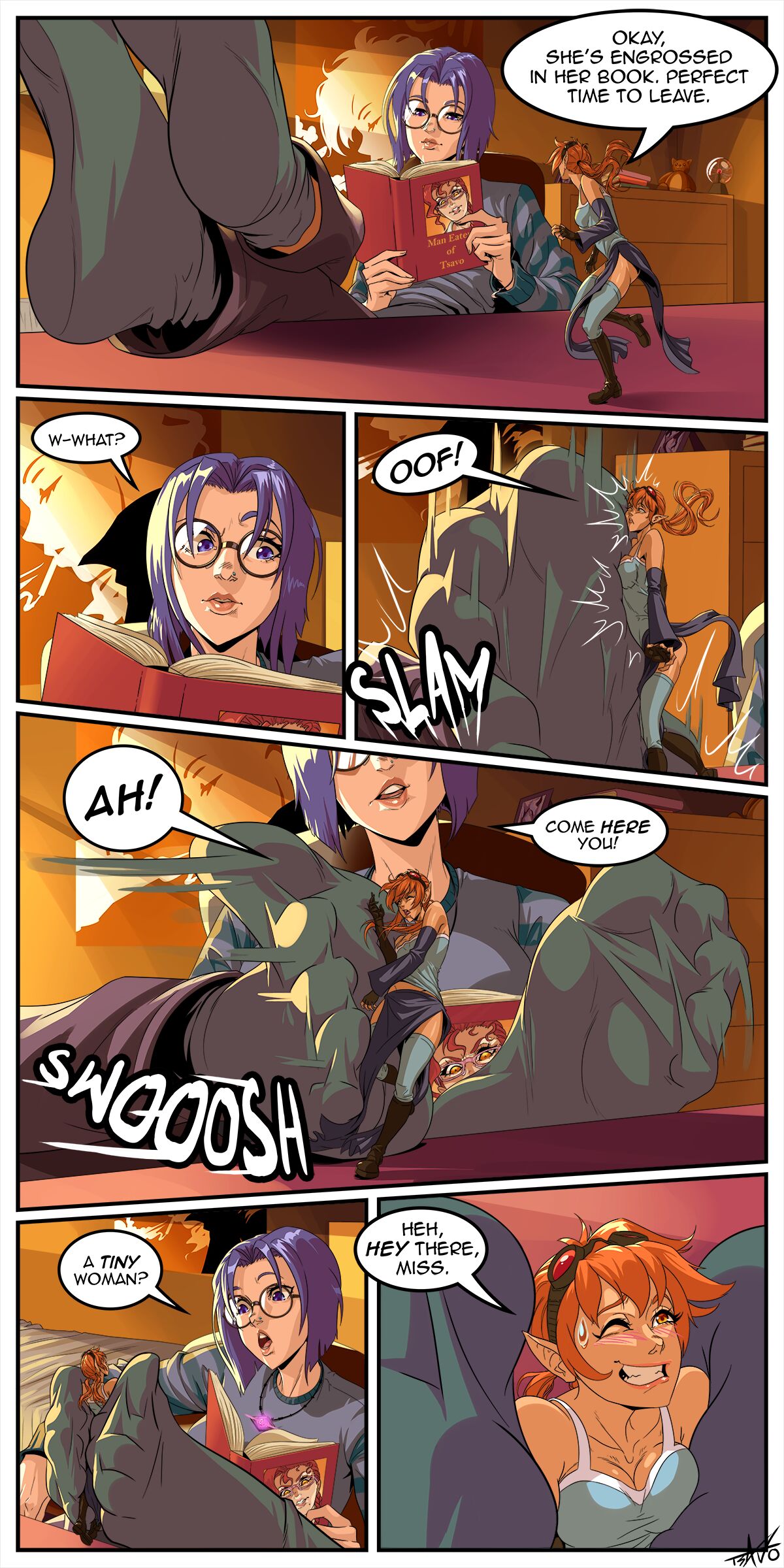 Elizabeth Gets her Brainfood page 1 full