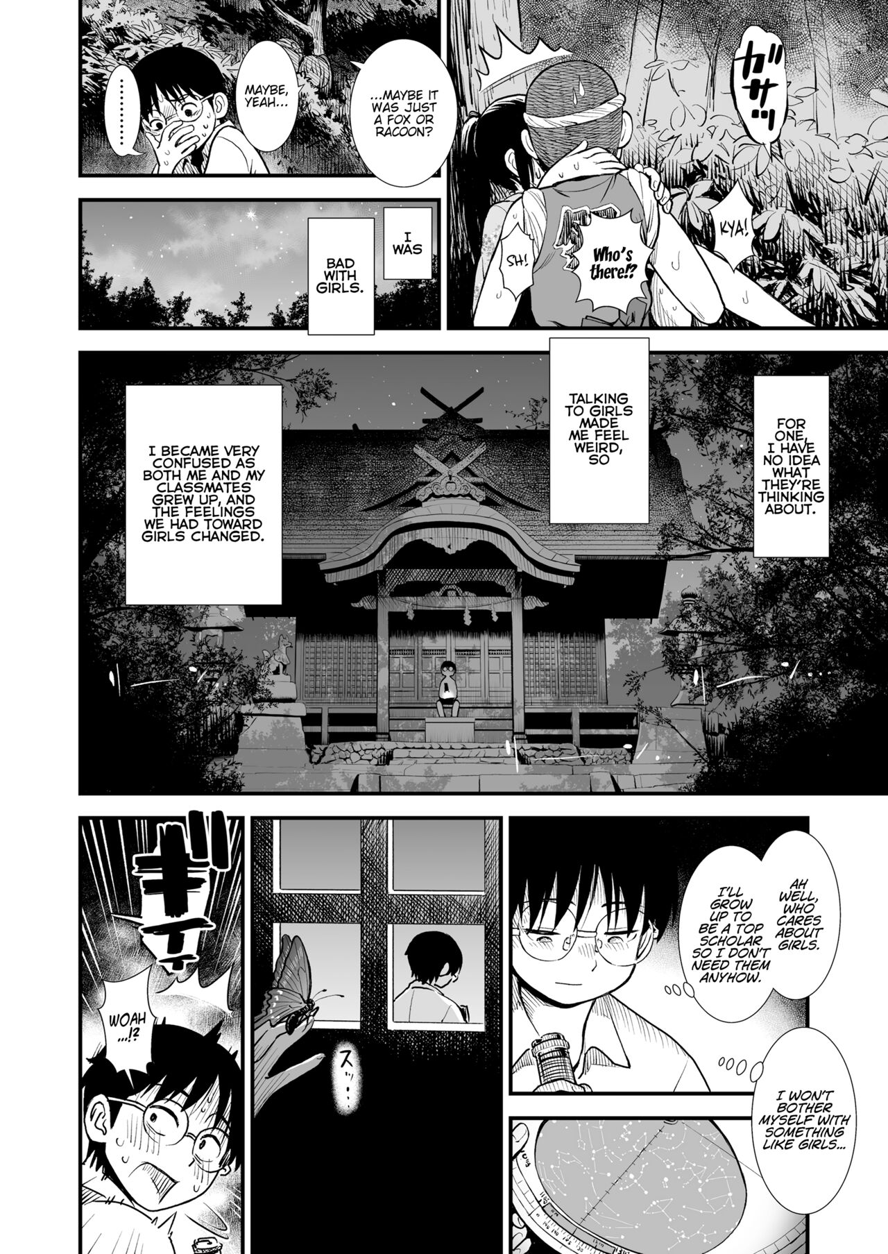 Mayonaka no Yoruko-san "Yoruko no koto motto shiritai?" | Yoruko of the Night "Would you like to know more about Yoruko?" page 4 full