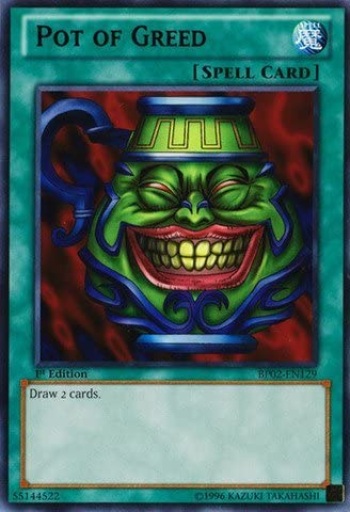 Oh No, Yugioh Mangaka Kazuo Takahashi Has Died! Anyway, What Does Pot Of Greed Do? cover