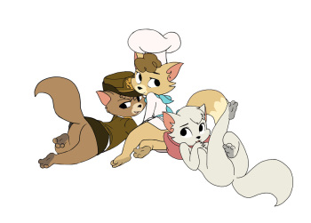 Other cats (Tom and Jerry) 1990 - 2014 Cleocatra, Sugar Belle, Lieutenant Lucy, Dollface, Lilly Flowers, Matilda, Misty cover