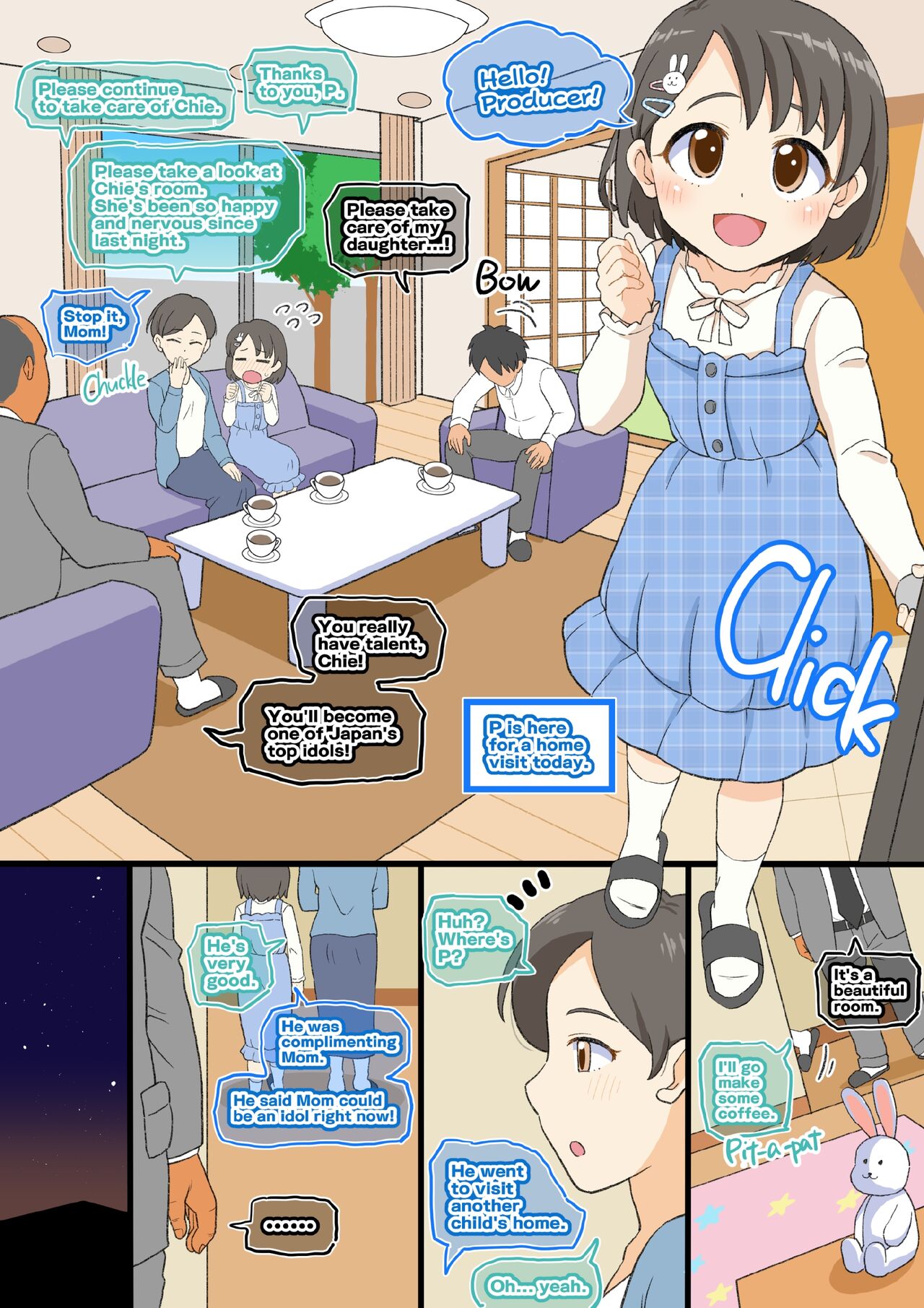 Shochou Idol no Ryoushin Kounin Sex | Parents-approved sex with their menarche idol   Decensored page 2 full