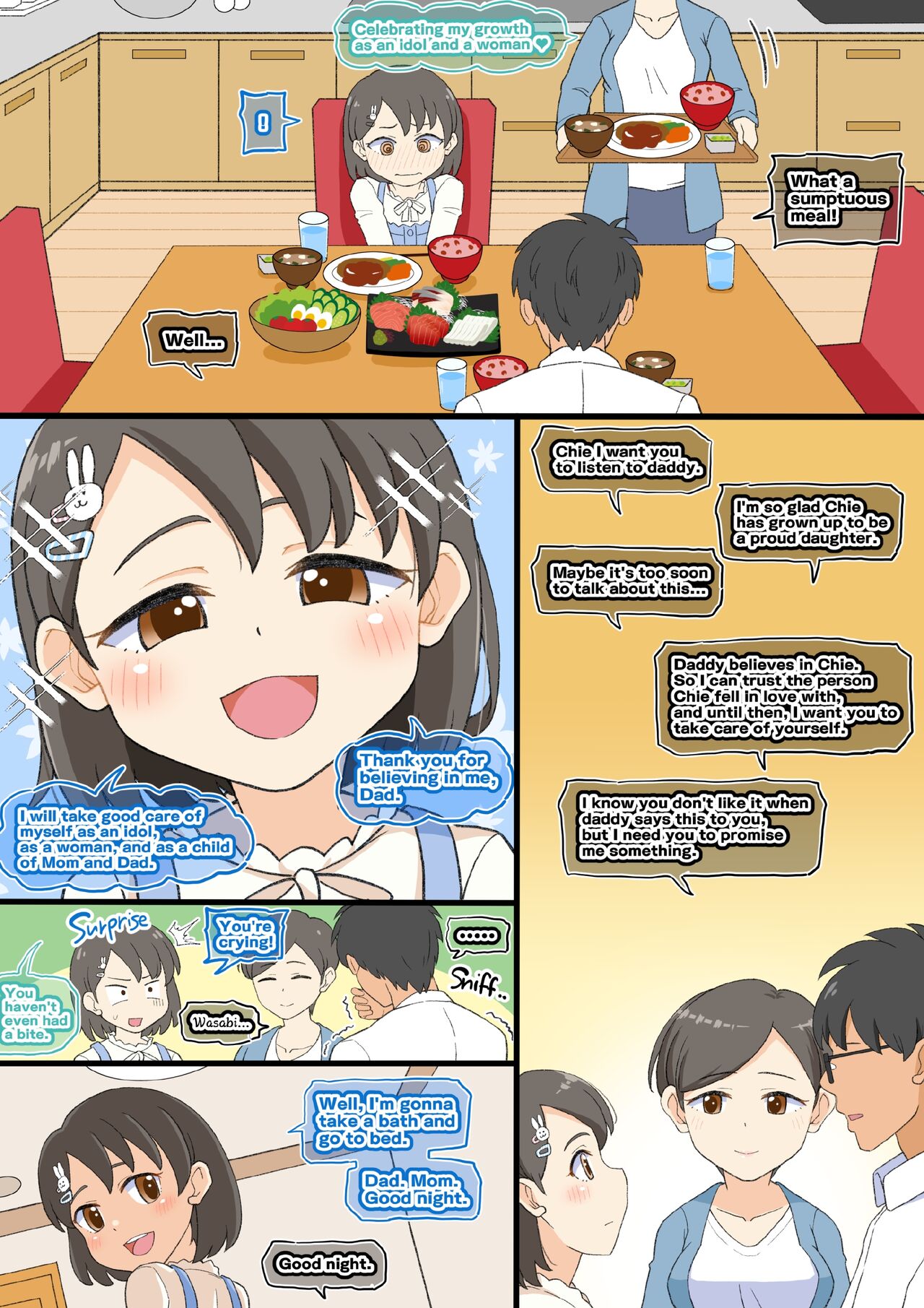 Shochou Idol no Ryoushin Kounin Sex | Parents-approved sex with their menarche idol   Decensored page 3 full