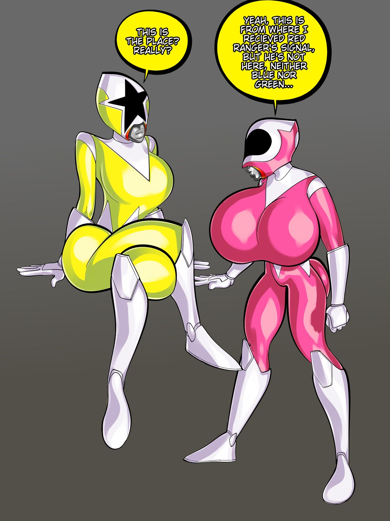 Go Go Power Rangers page 1 full