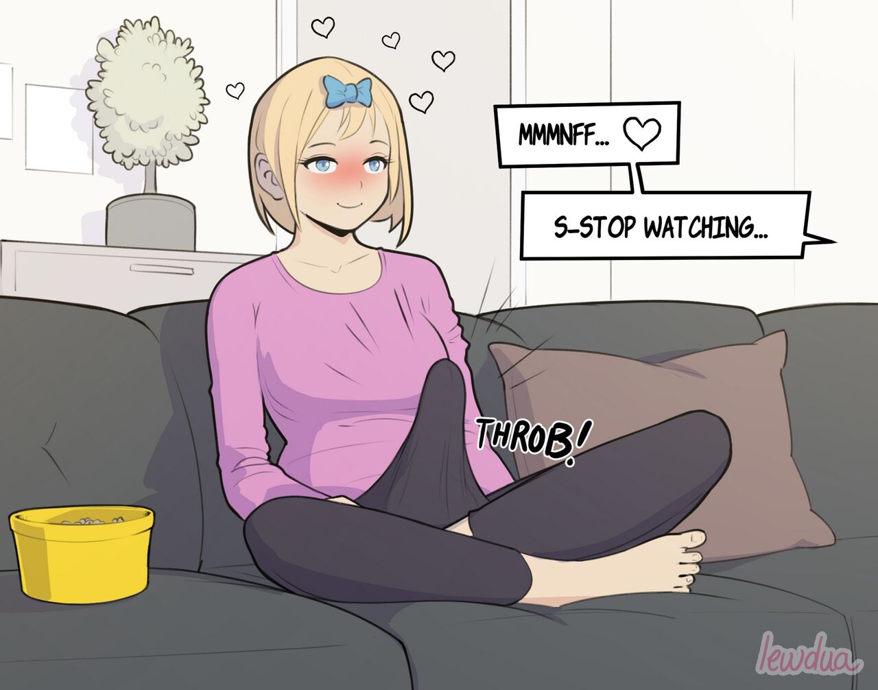 Nessie Alone in the Apartment page 12 full