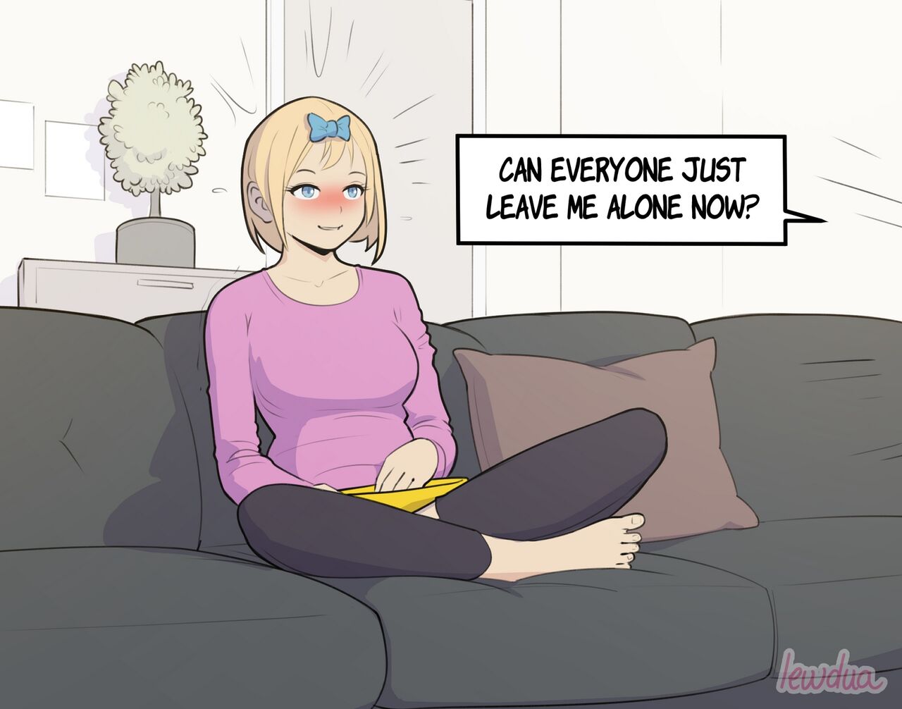 Nessie Alone in the Apartment page 9 full