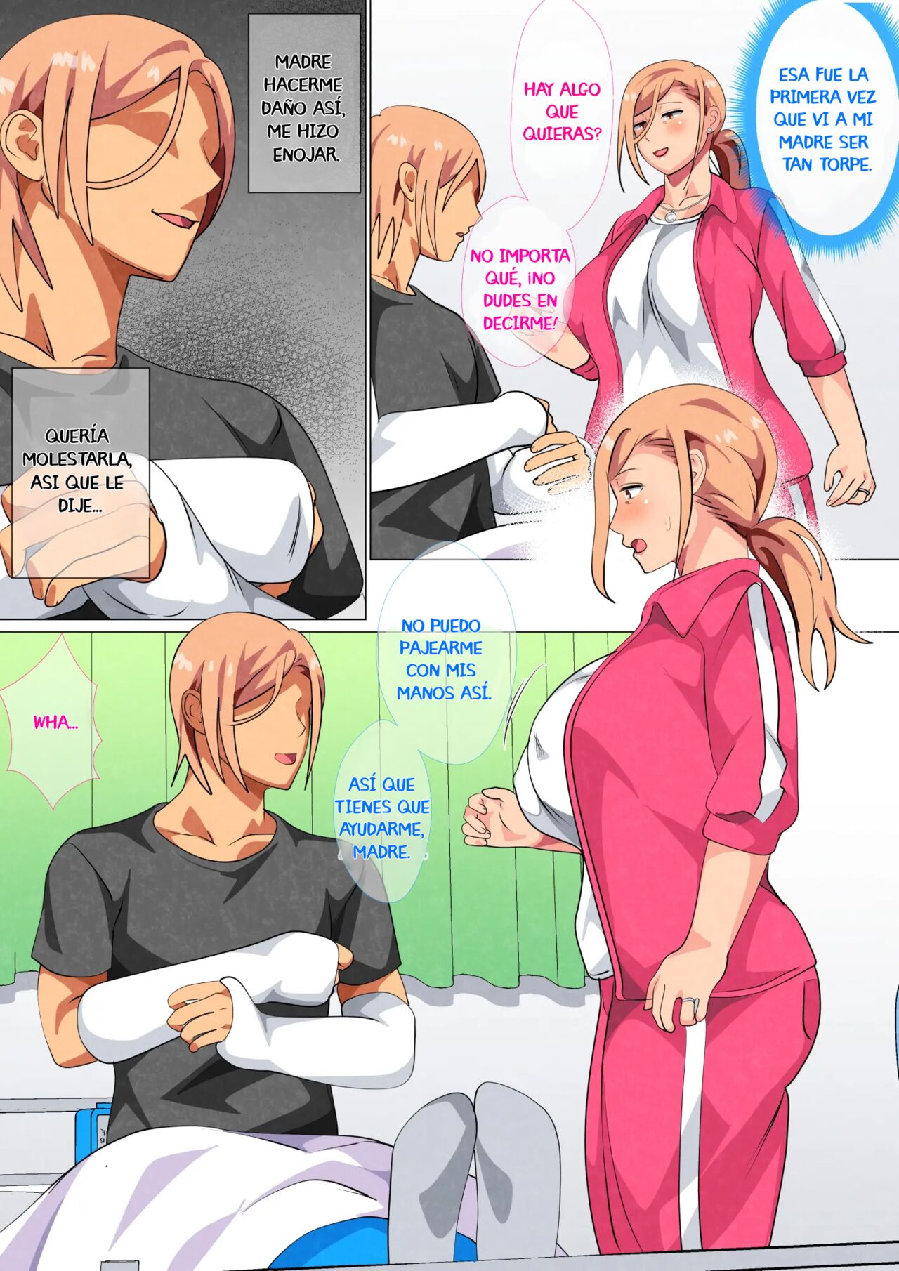 Musuko Ni Yowami O Nigirareta Motoyan No Haha | Hijo Encuentra La Debilidad De Su Madre EX-Delincuente page 10 full