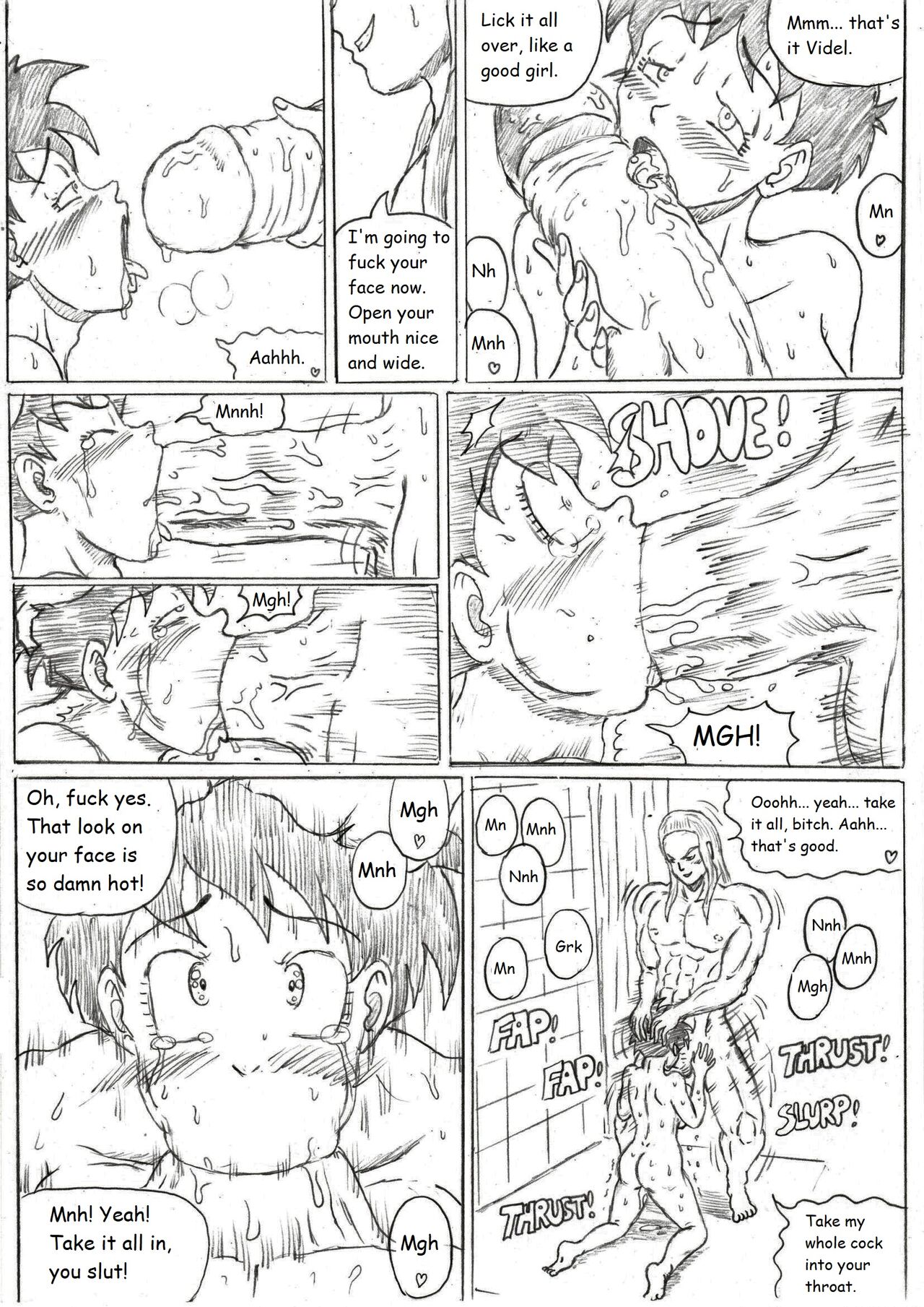 DRAGON BALL NTR 7 - After Gym Class page 12 full