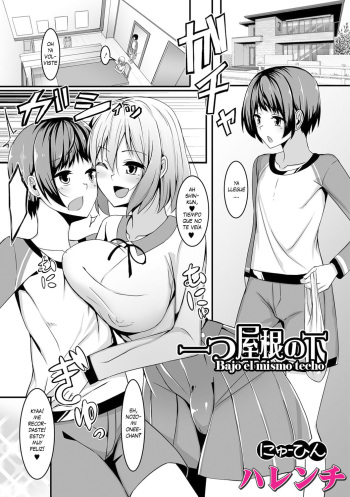 [Nyuuhin] Hitotsu yane no shita (Futanari Friends! 01) [Spanish] [Harenchi no Fansub] [Digital] cover