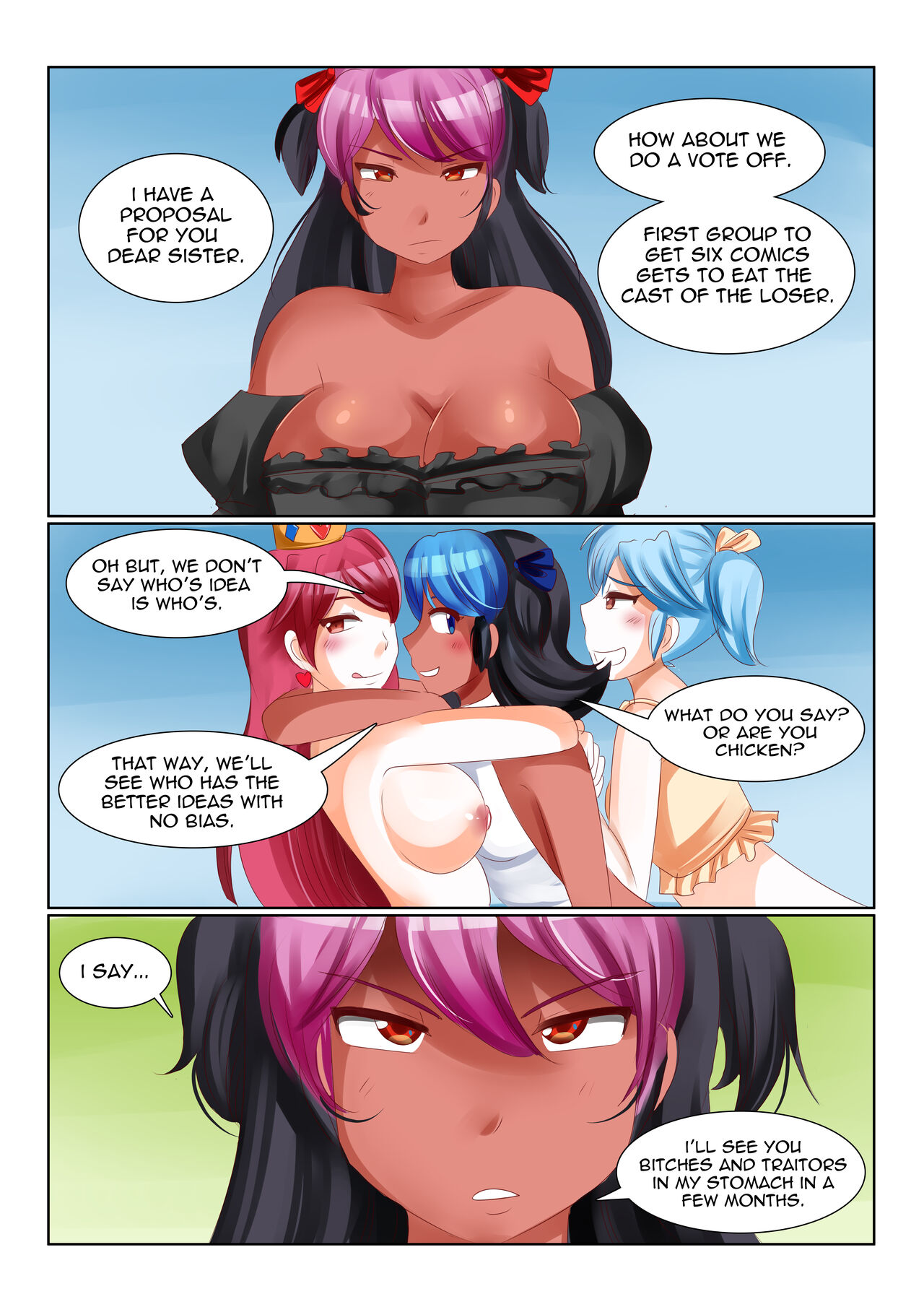 Kinky Kawaii Club vs Cruel Crude Krew page 7 full