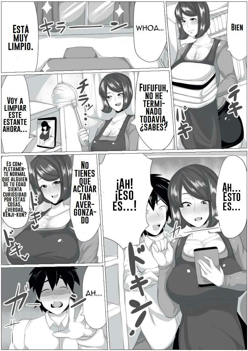 Doutei ga Kaji Daikou Service o Irai shitara Chou Bakunyuu Hitozuma ga Yattekite Doutei ga Bareta node Ochikonde itara Nagusame Fudeoroshi shite kureta Hanashi page 3 full
