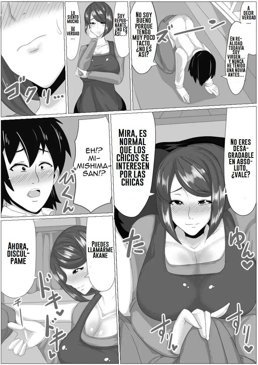 Doutei ga Kaji Daikou Service o Irai shitara Chou Bakunyuu Hitozuma ga Yattekite Doutei ga Bareta node Ochikonde itara Nagusame Fudeoroshi shite kureta Hanashi page 4 full