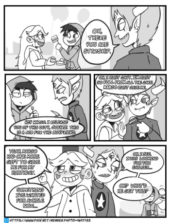 [HUA] Surprise Birthday Gift (Star Vs The Forces of Evil) cover