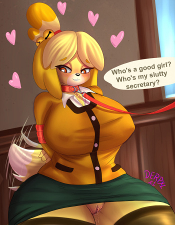 [derpx1] Isabelle (Animal Crossing) cover