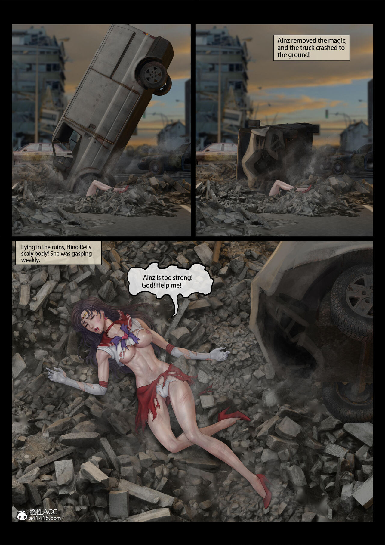 sailor mars final battle part2 ENG page 5 full