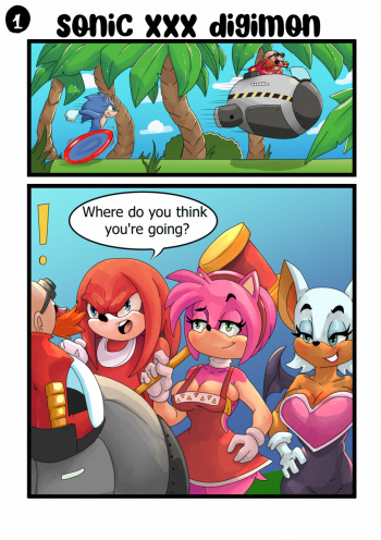 [IoshiAzul] Sonic XXX Digimon cover