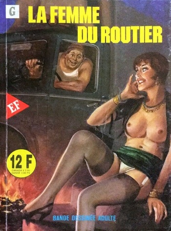 Elvifrance Série Grise 26 - La femme du routier - Les baby-sitters cover
