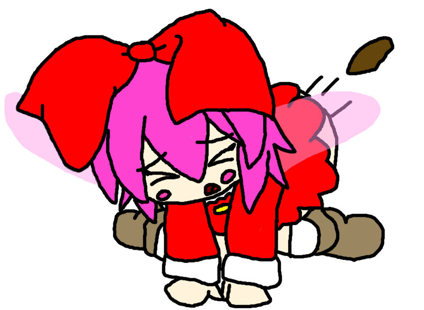 The turd flew out of Ribbon's ass page 2 full