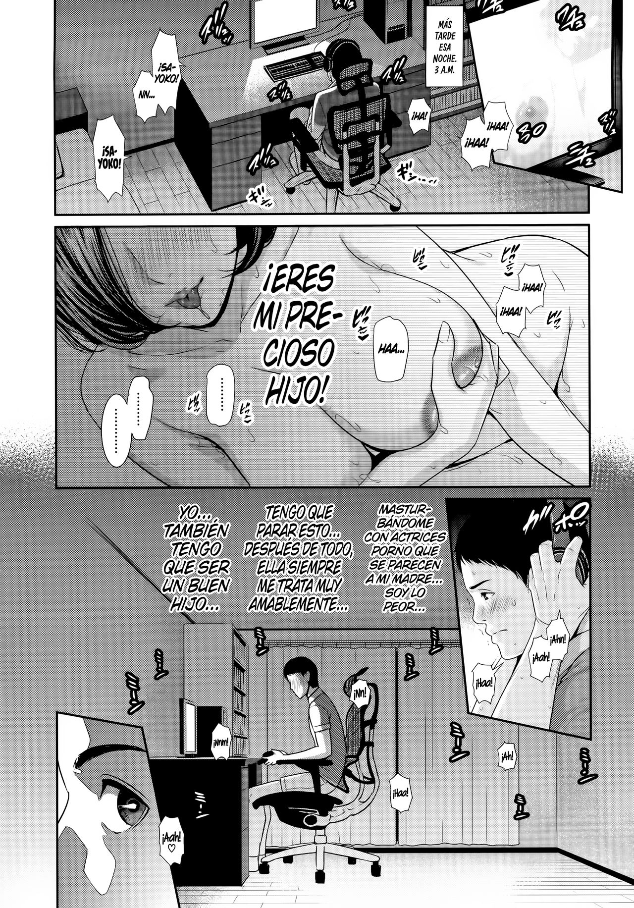 Kaa-san to Sex ni Oboreru | Ahogándome en Sexo con Mamá page 11 full