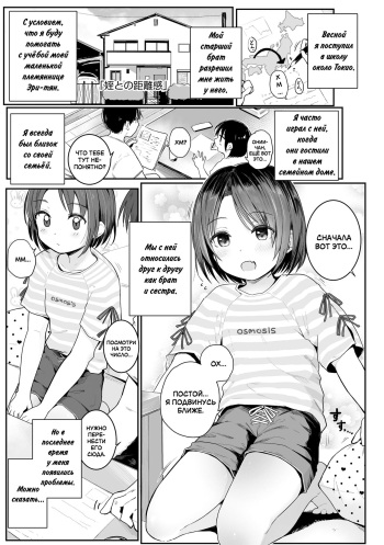 [Kinomoto Anzu] Mei to no kyori-kan | Расстояние до племянницы (Chiisai hou ga Ecchi desho) [Russian] [LoliconTeam] [Digital] cover