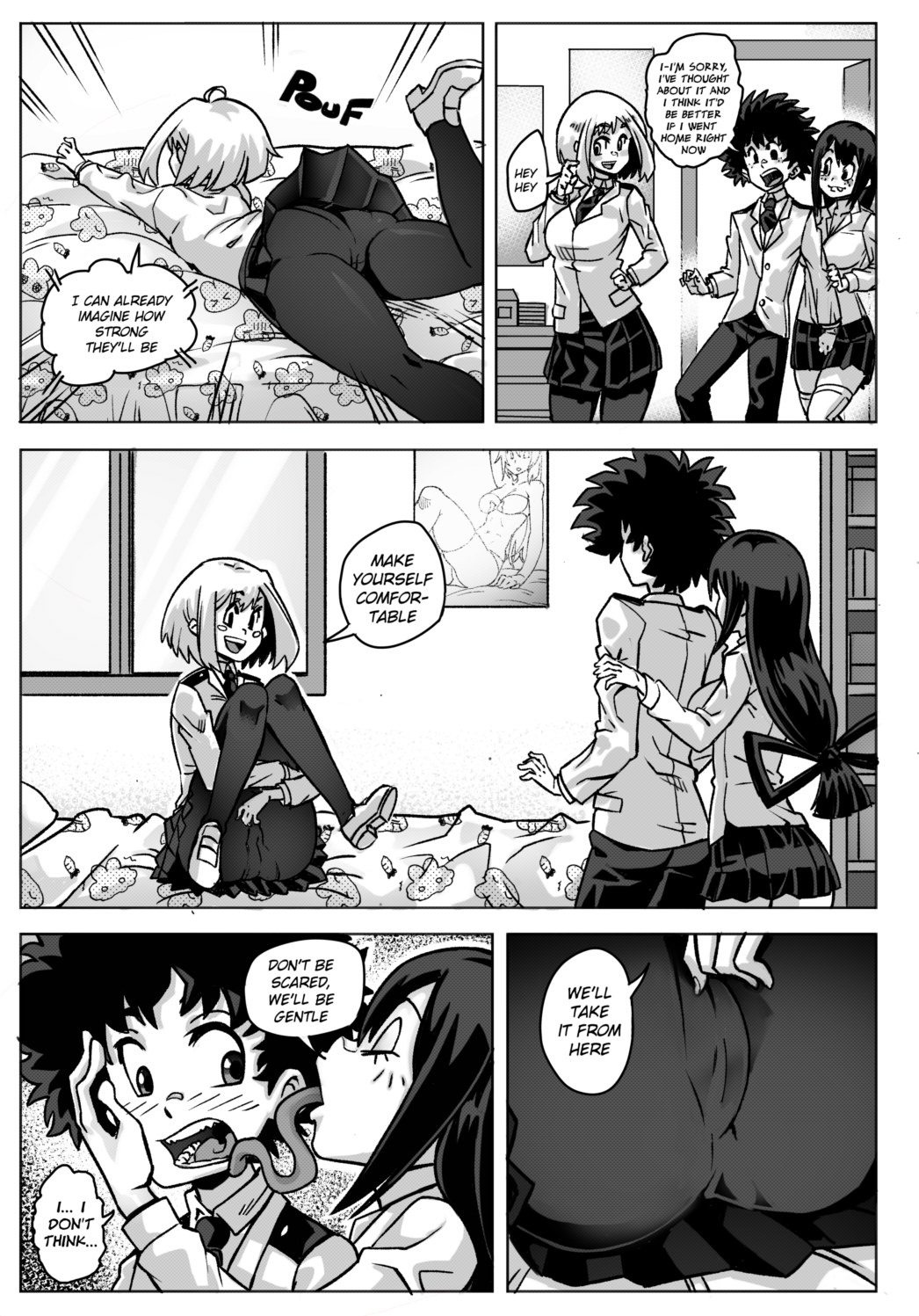 Pregnant Hero Academia page 3 full