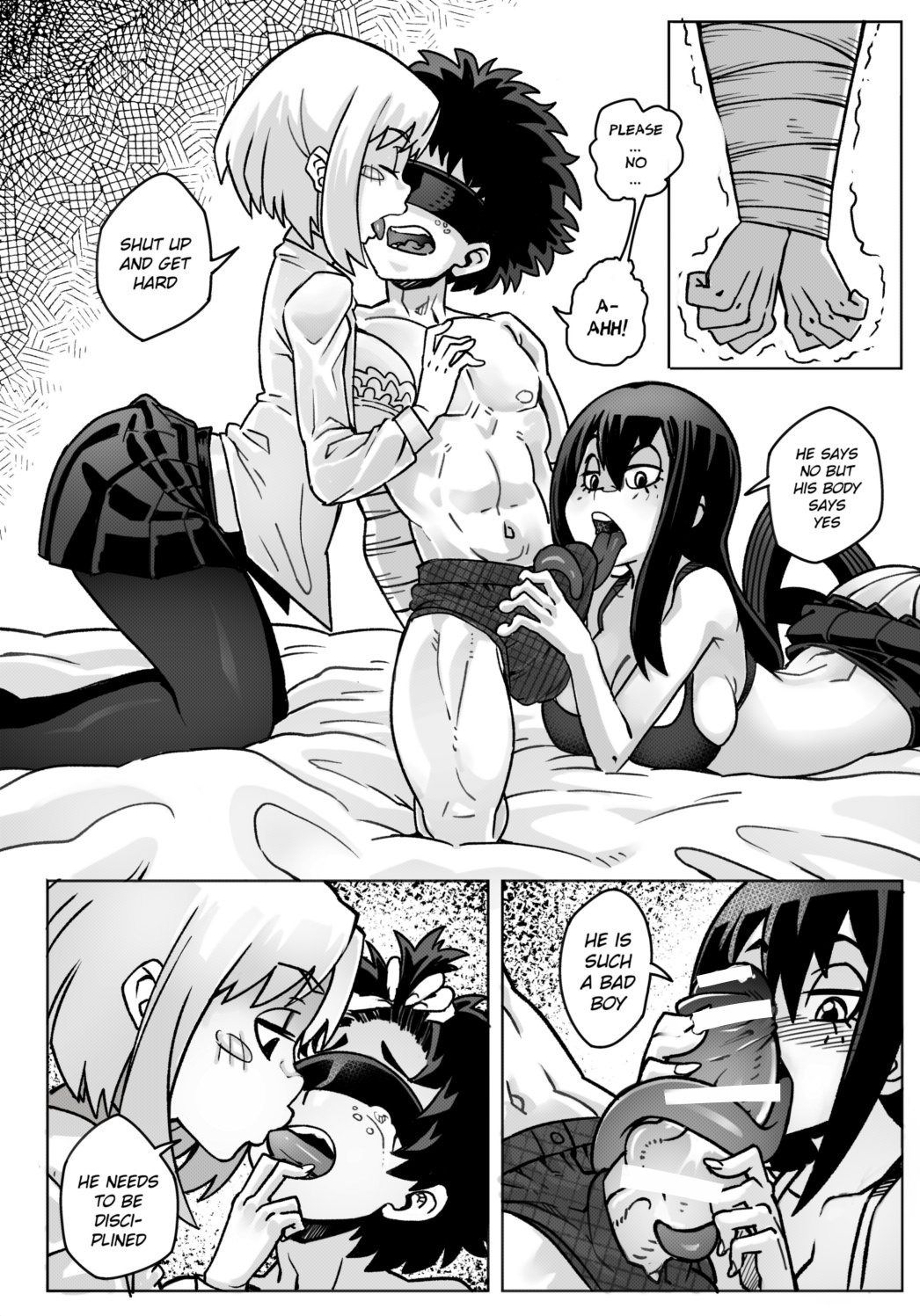 Pregnant Hero Academia page 4 full