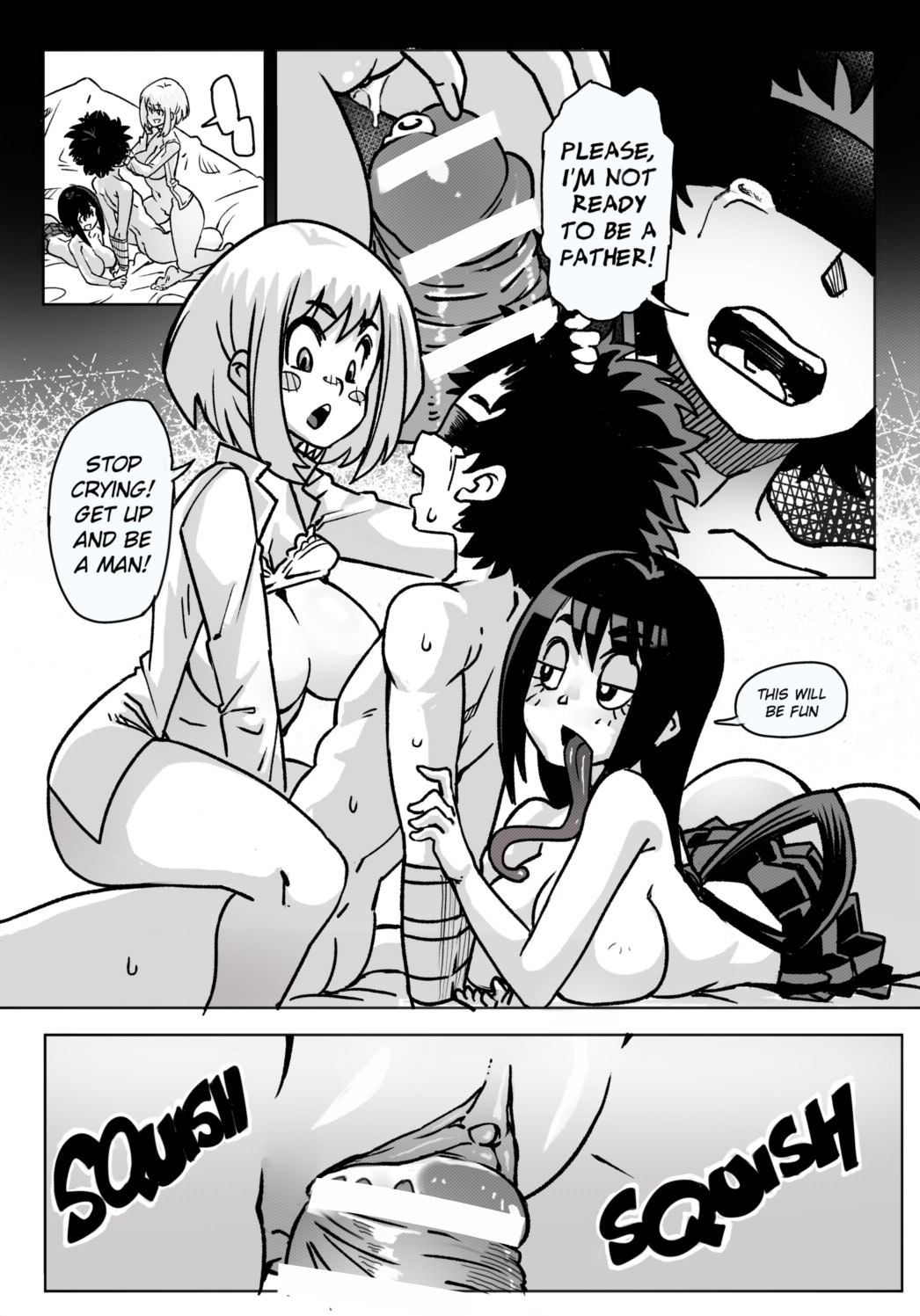 Pregnant Hero Academia page 6 full