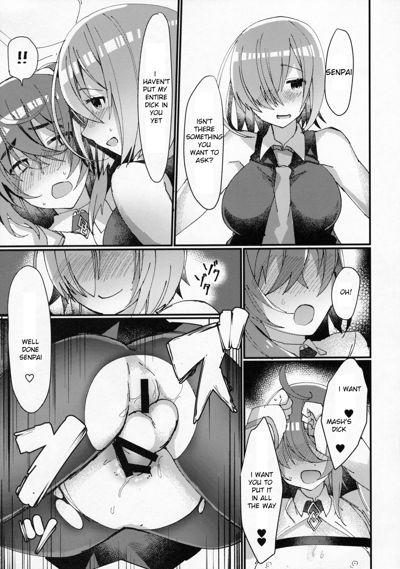 Josou Saserarete Futanari Kouhai Servant ni Onnanoko ni Sarechau Hon page 11 full