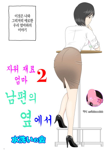 [Mizuarai no kai] Onaneta Kaa-san 2 ~Otto no Yoko de~ | 자위 재료 엄마 2 남편의 옆에서 [Korean] [팀 마스터] cover