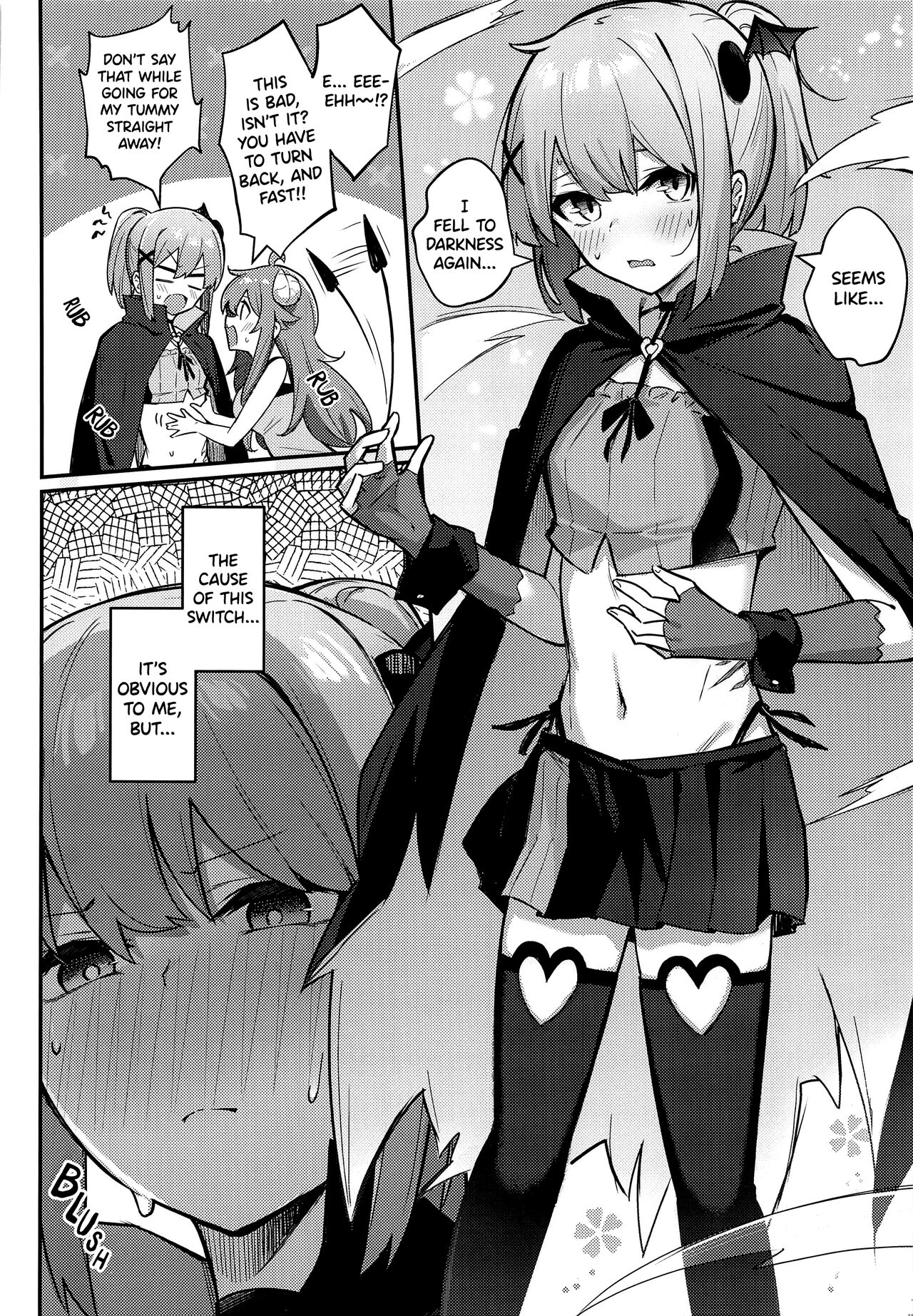 Momo-chan Yamiochi Shita!? page 11 full