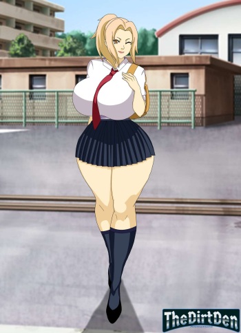 [TheDirtDen] Tsunade Back To School cover