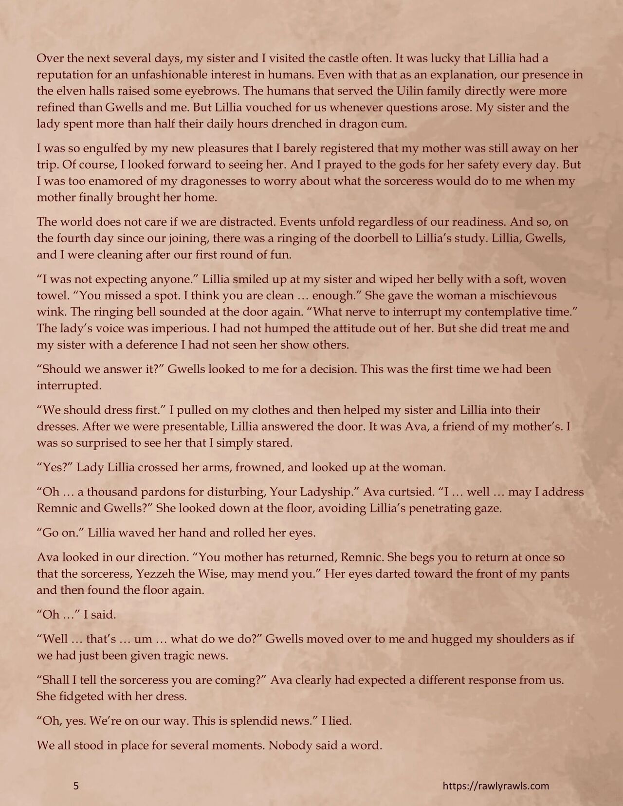 Dragon's Blood  - 7 - english page 5 full