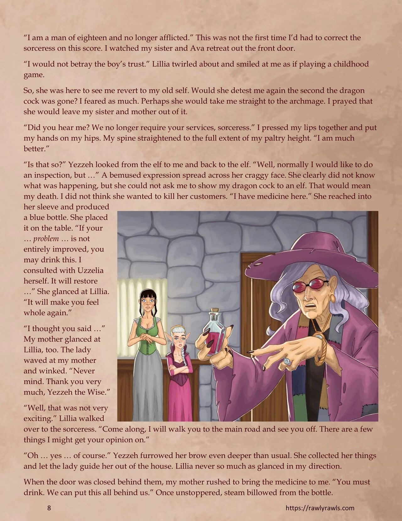 Dragon's Blood  - 7 - english page 8 full