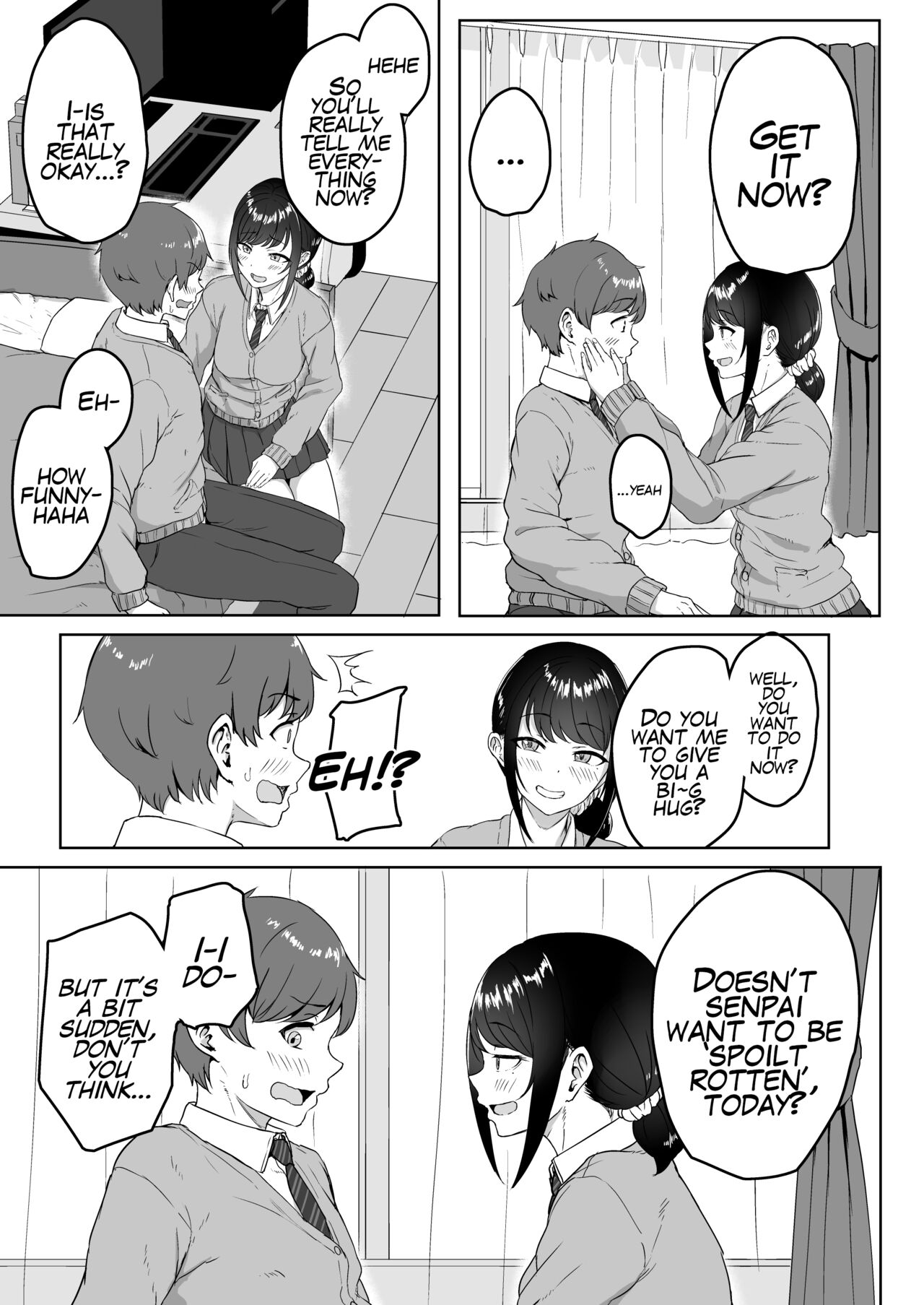 Kouhai Kanojo ni ASMR Kiiteru no ga Baremashita | My Younger Girlfriend Caught Me Listening To ASMR page 8 full