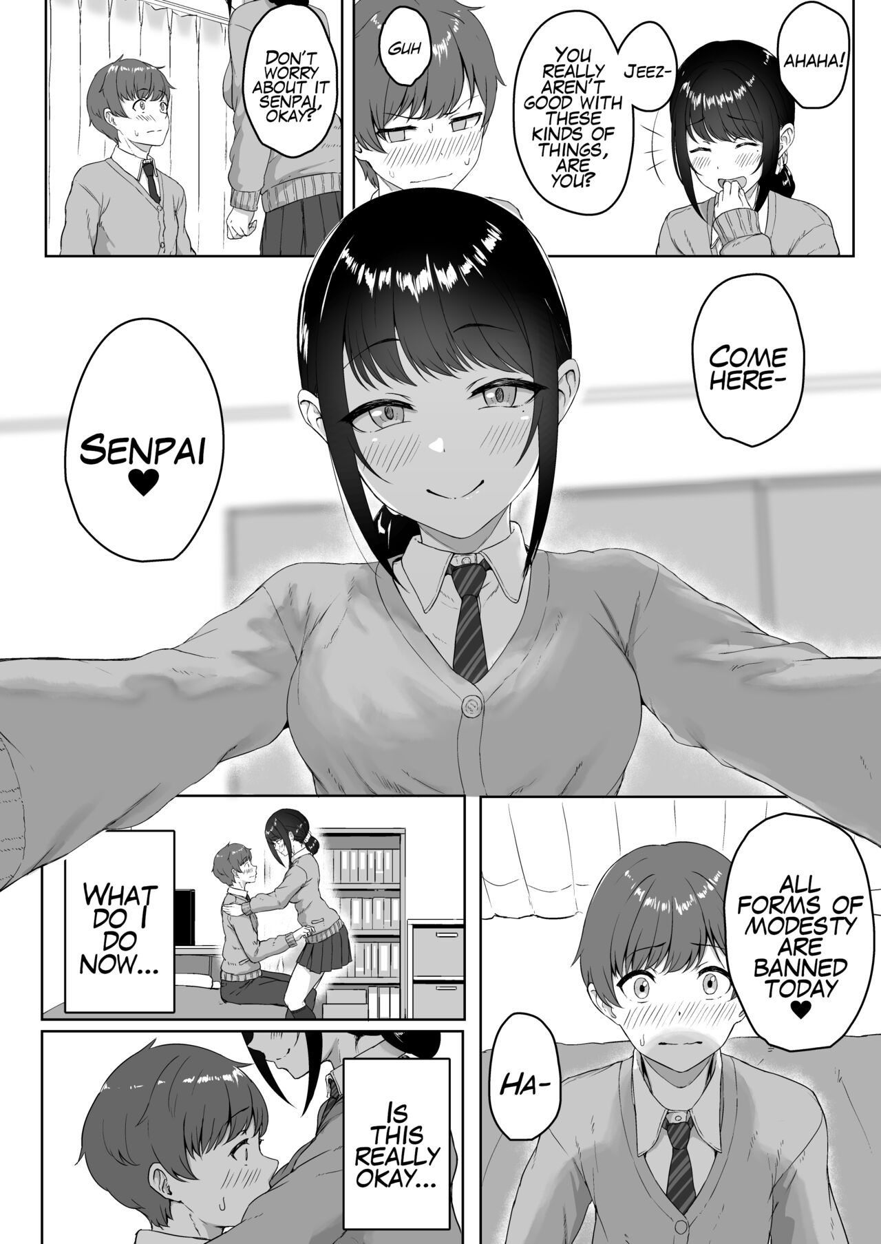 Kouhai Kanojo ni ASMR Kiiteru no ga Baremashita | My Younger Girlfriend Caught Me Listening To ASMR page 9 full