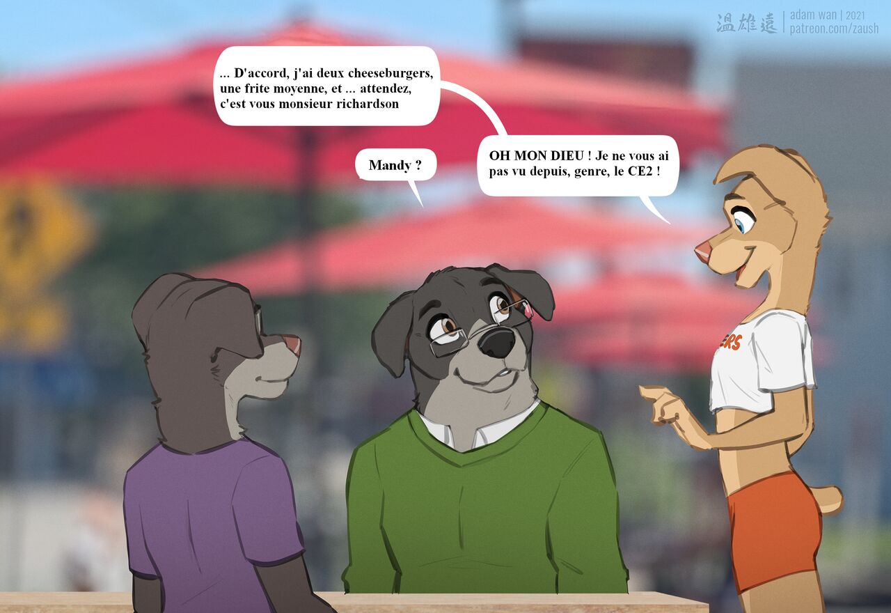 Catching Up French page 1 full