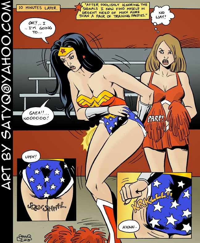 Diapered Wonder Woman page 7 full