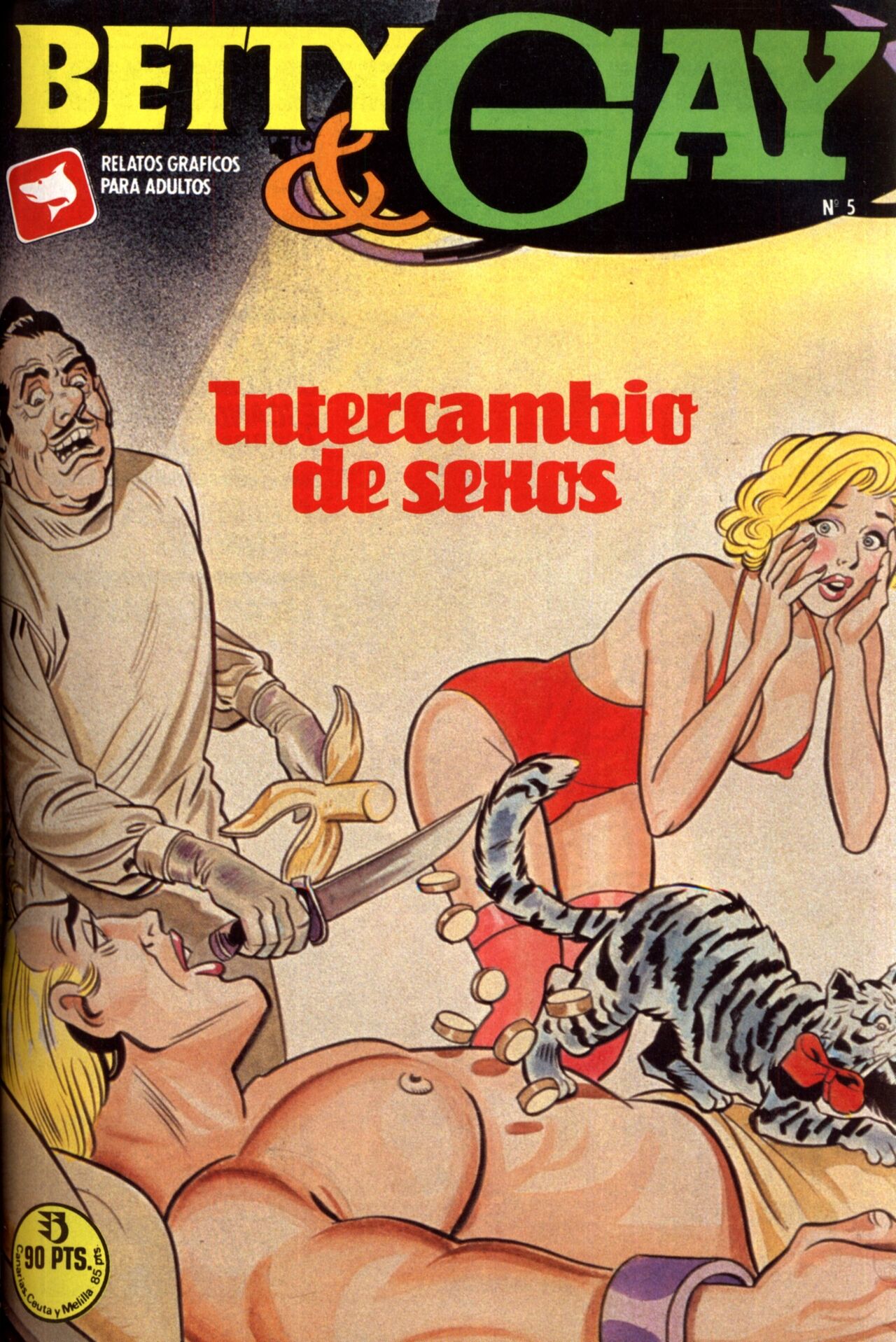 Betty & Gay 5 Intercambio de sexos page 1 full