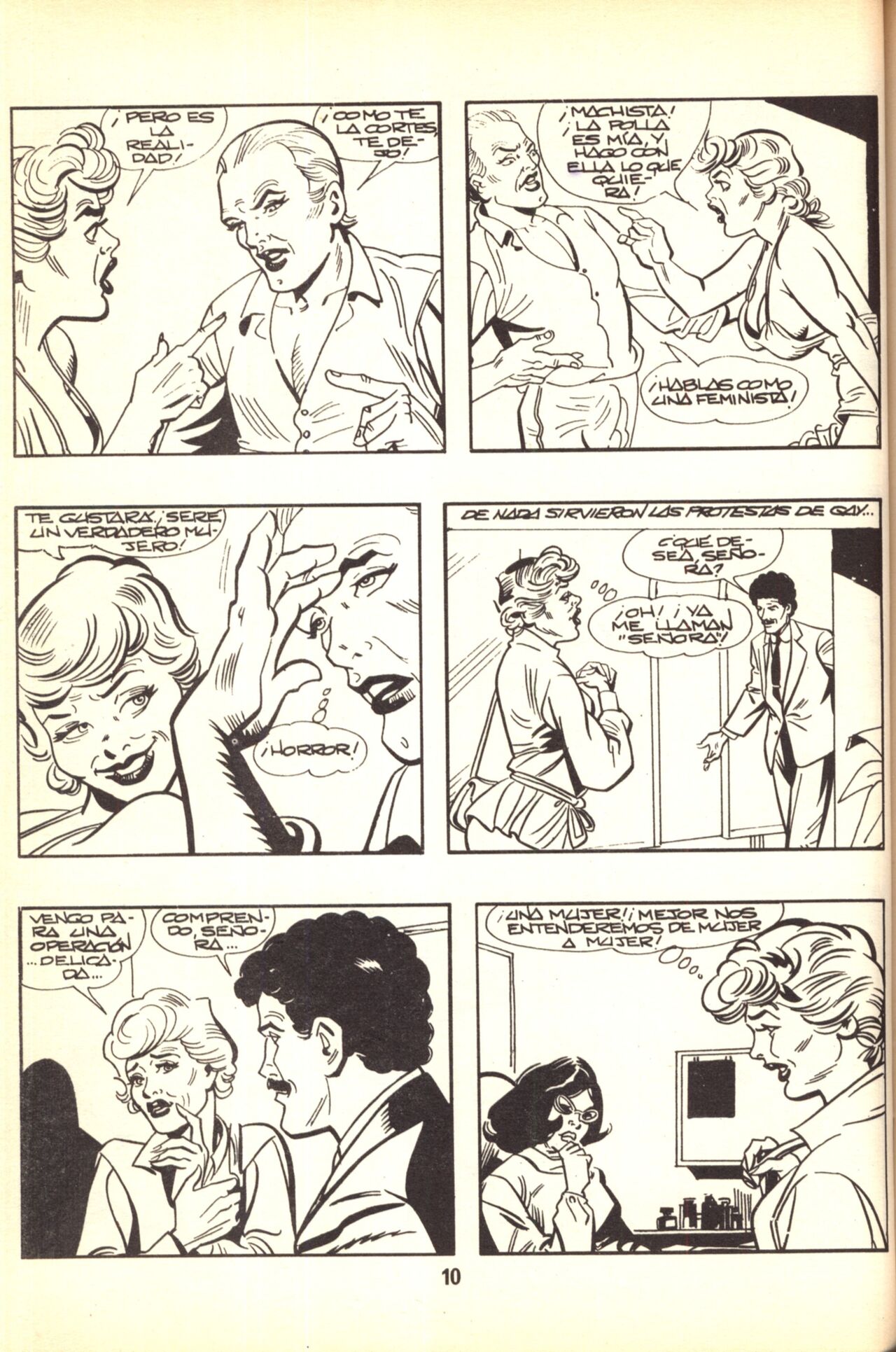 Betty & Gay 5 Intercambio de sexos page 10 full