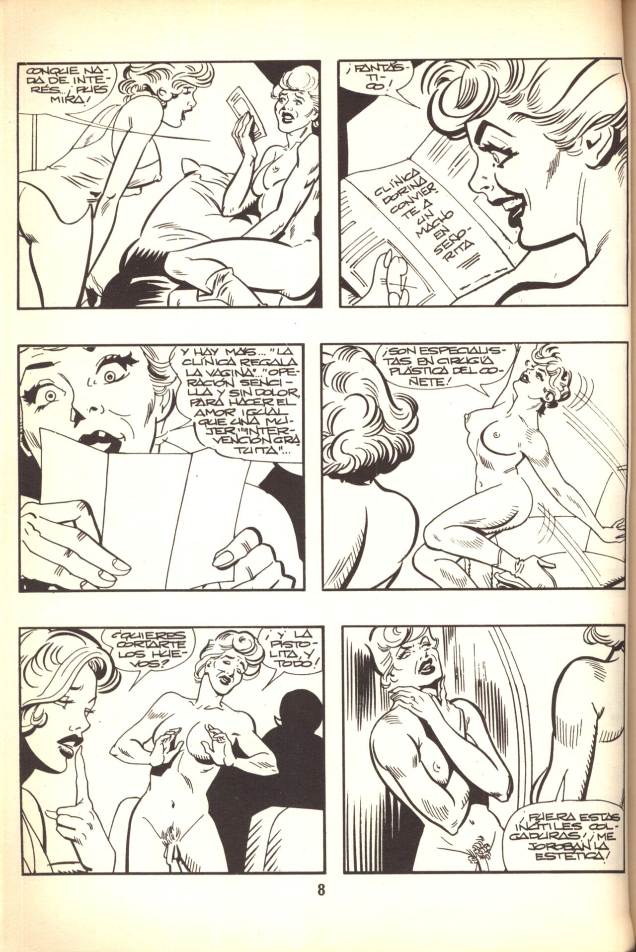 Betty & Gay 5 Intercambio de sexos page 8 full