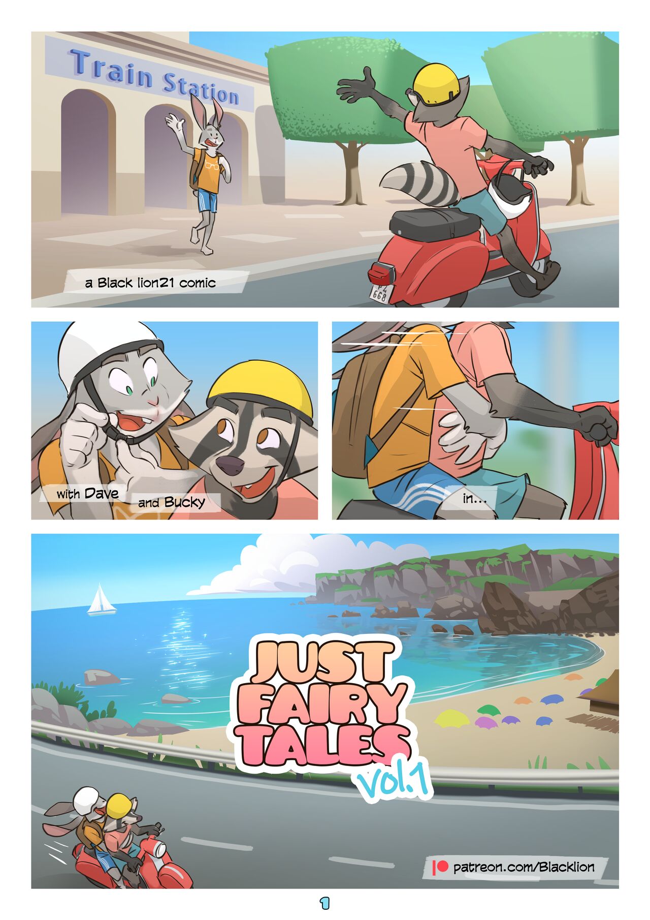 Just Fairy Tales page 1 full
