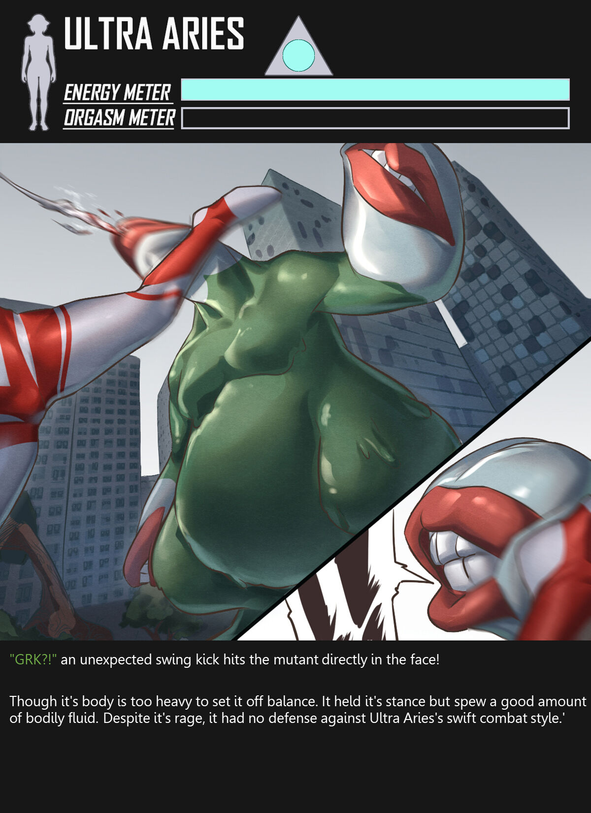 【ArsonicHawt】 Ultragirl Aries volume 1 page 9 full