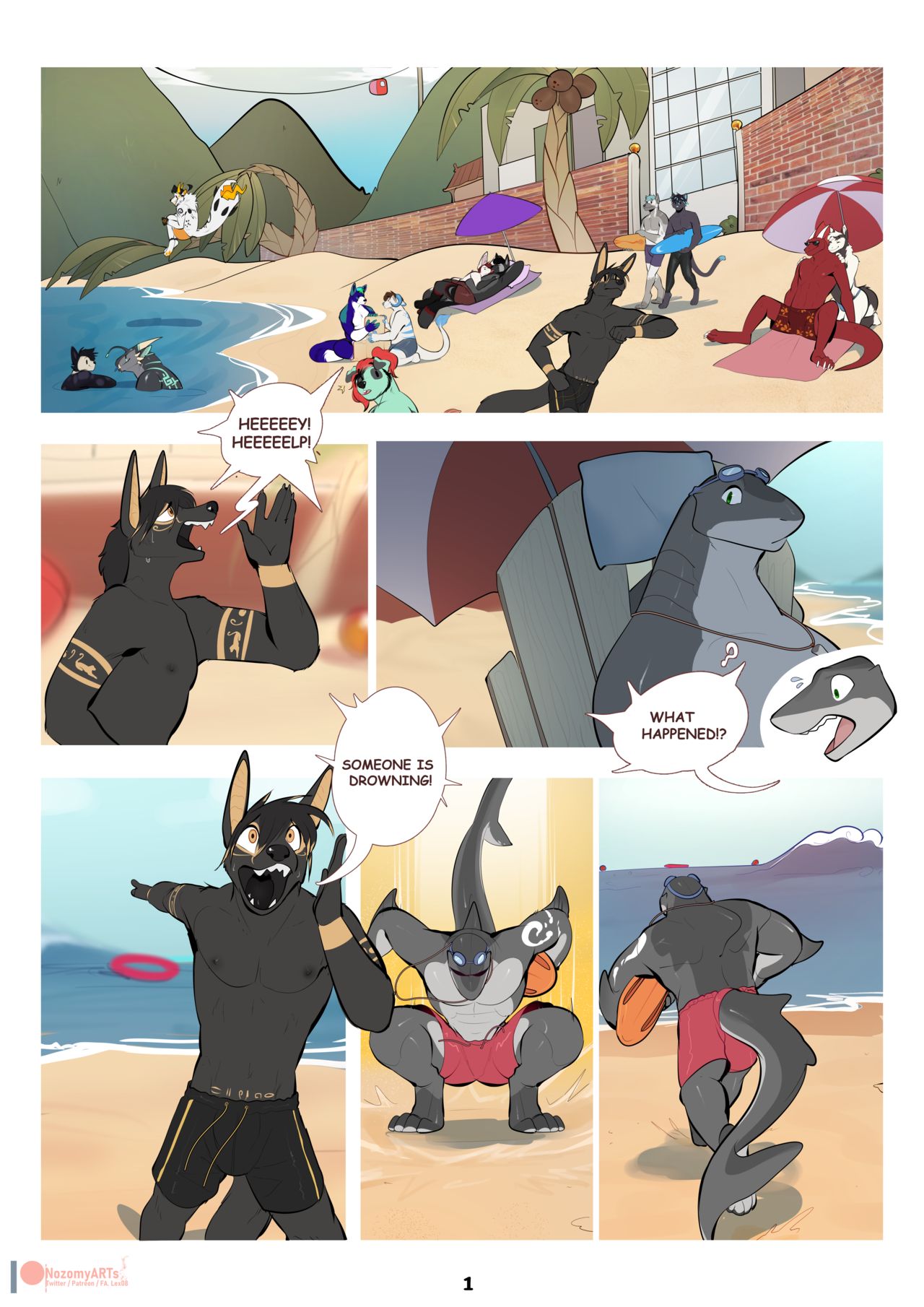 Sharks Patrol These Waters page 2 full