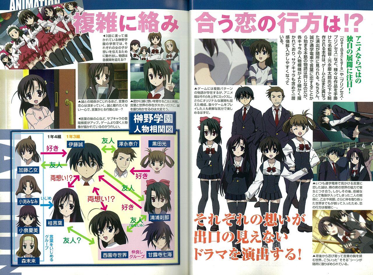 School Days ~Kotonoha-Hen~ Anthology Comic EX page 8 full