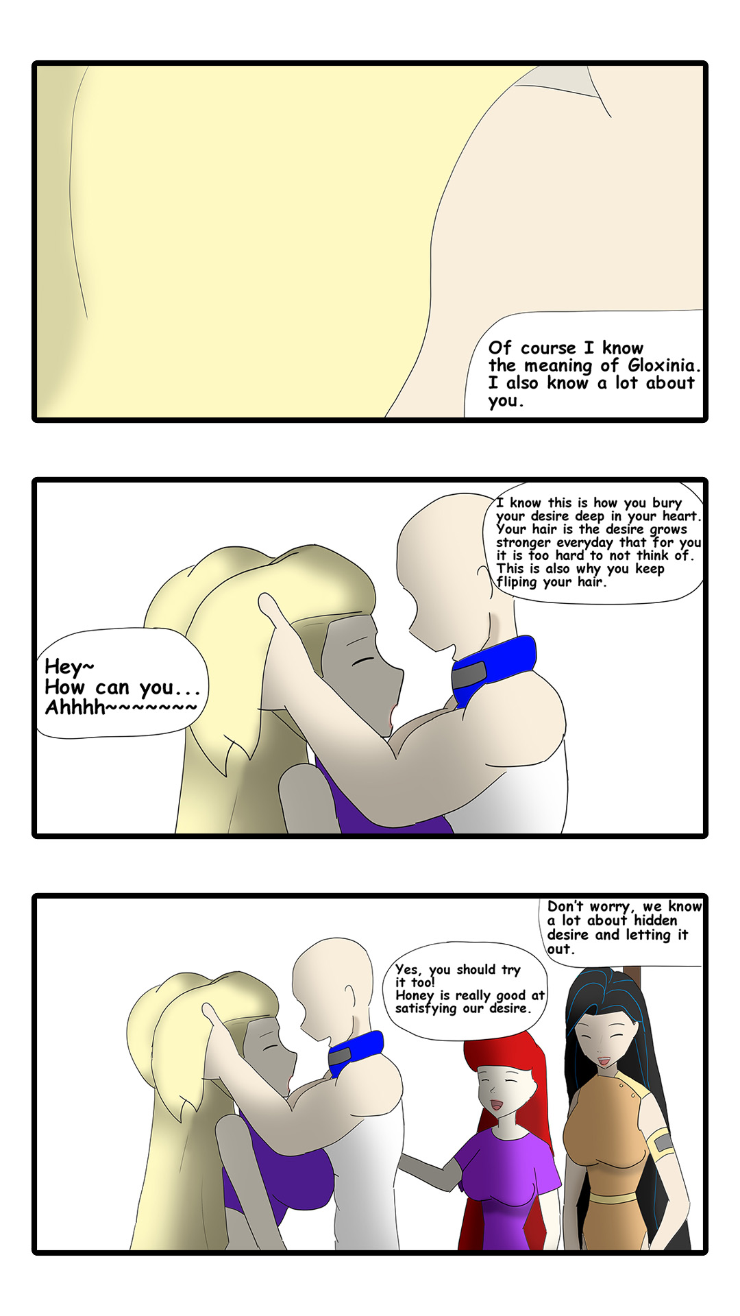 Hair Fetish Harem EP3 page 11 full