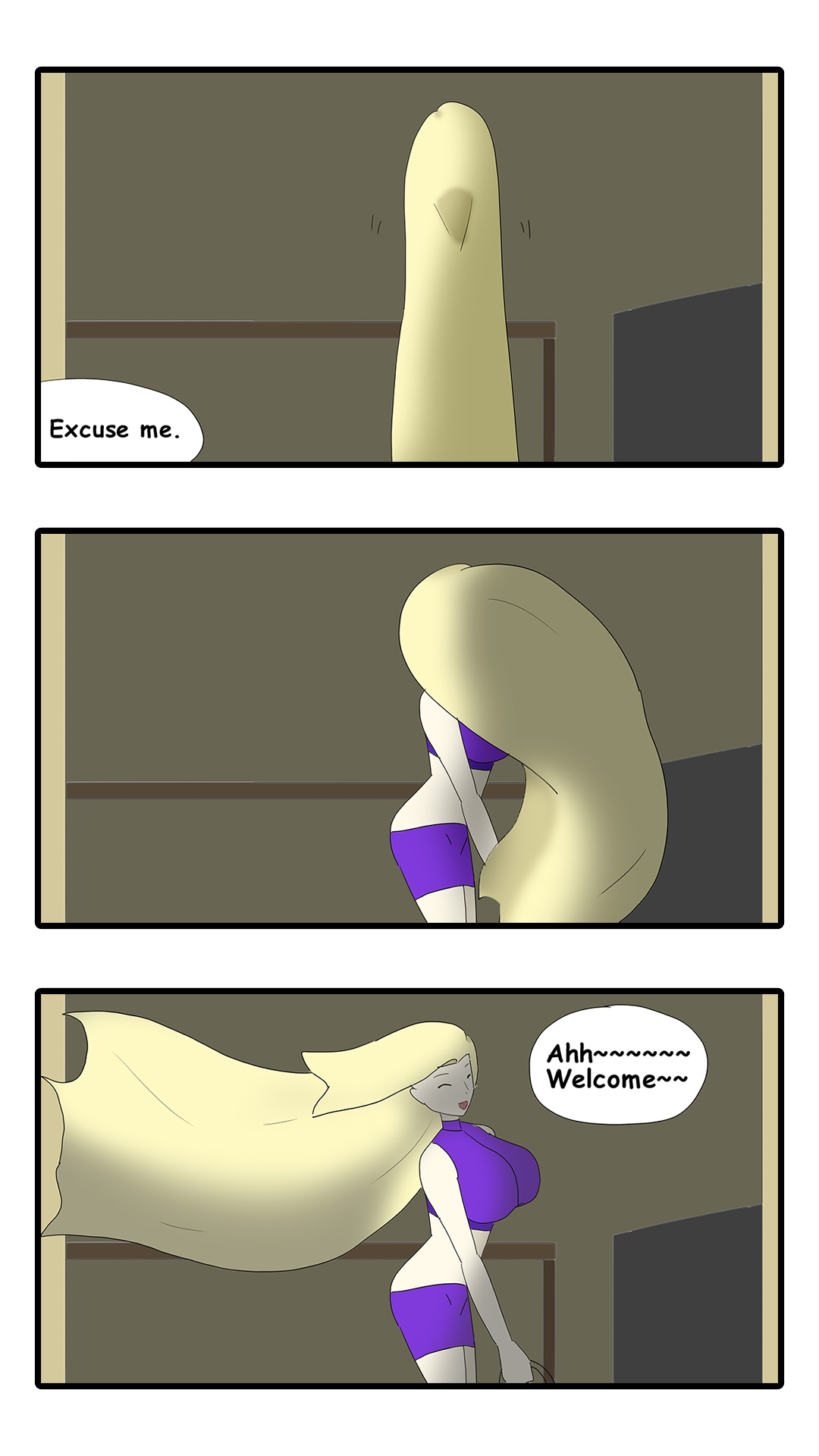 Hair Fetish Harem EP3 page 8 full