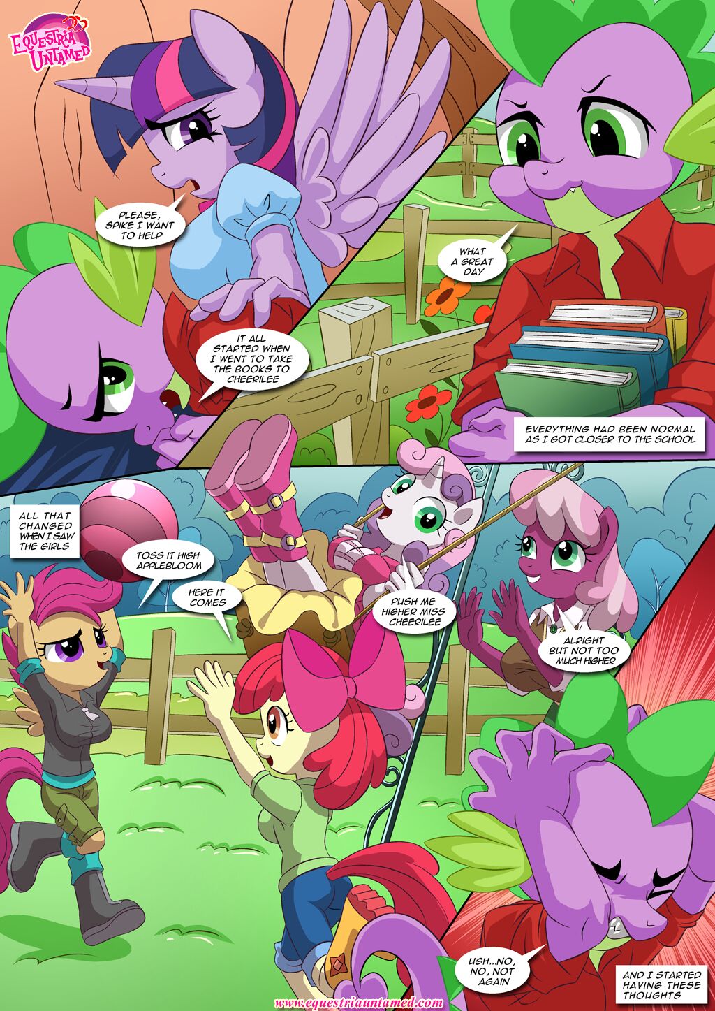 Sex Ed with Miss Twilight Sparkle | page 6 full