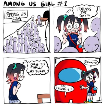 [Mimiyori] Among Us Girl cover