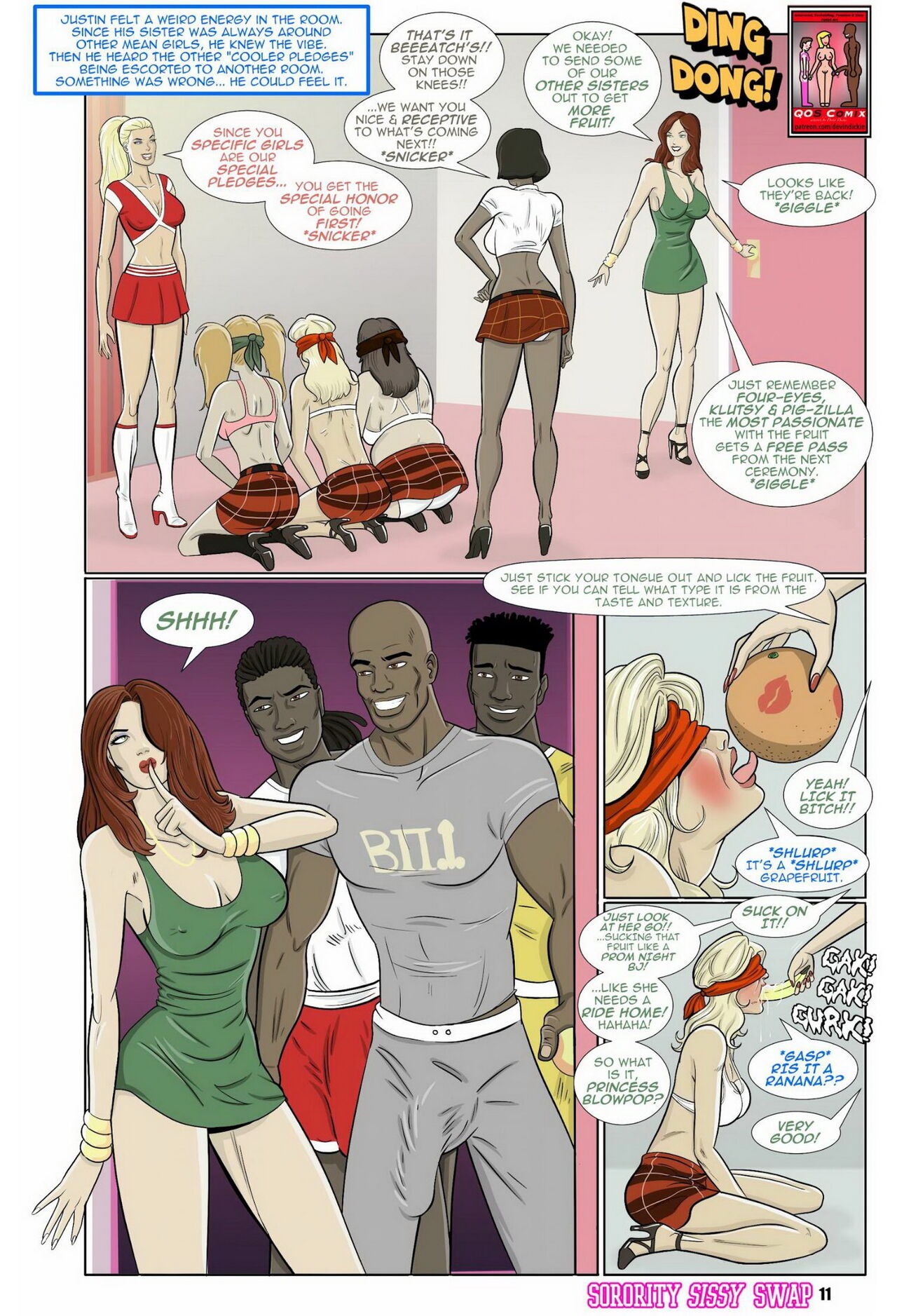 Devin Dickie - Sissy Sorority Swap page 12 full