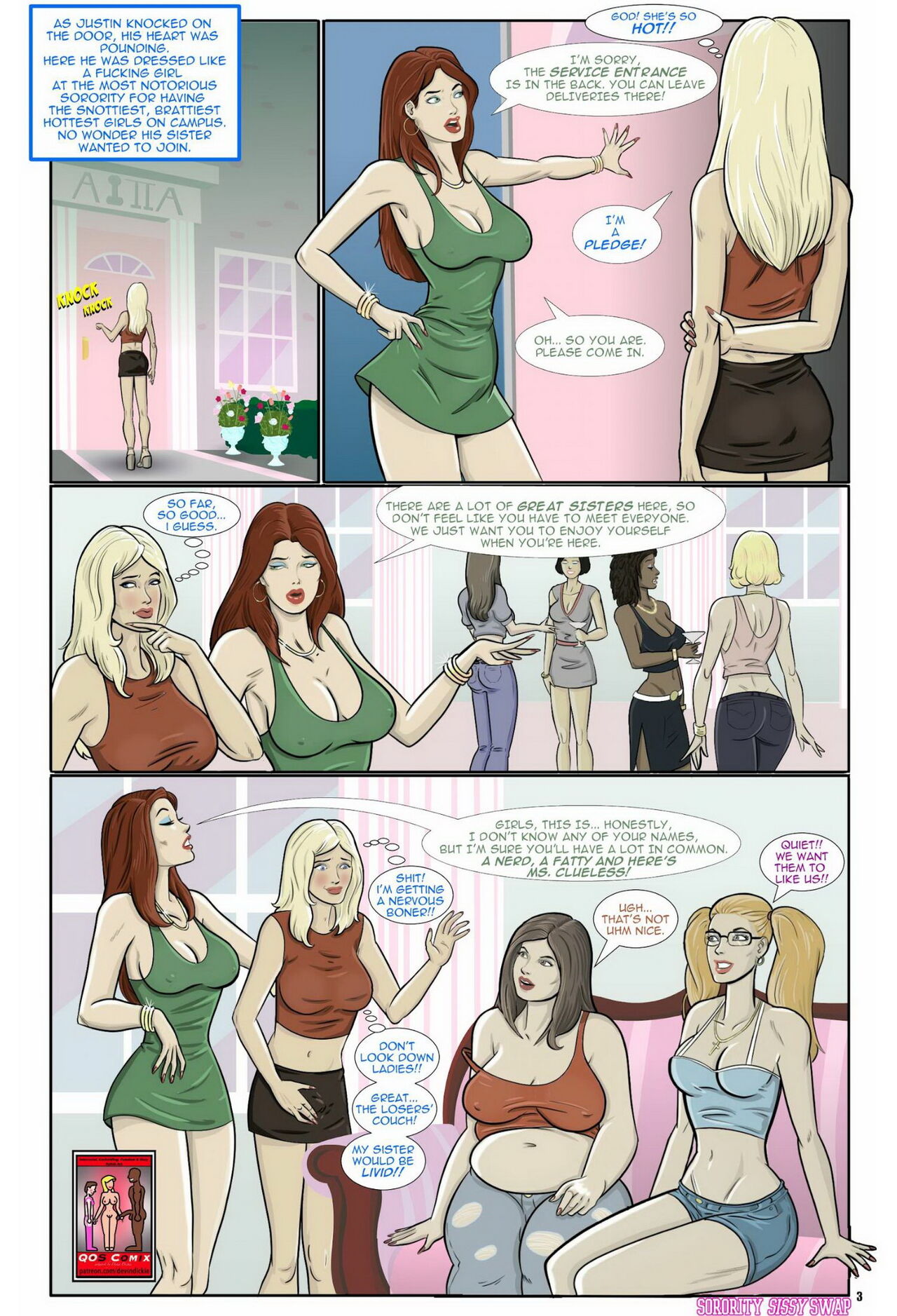 Devin Dickie - Sissy Sorority Swap page 4 full
