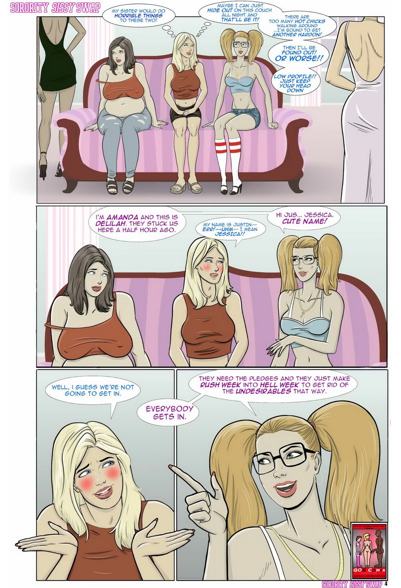 Devin Dickie - Sissy Sorority Swap page 5 full